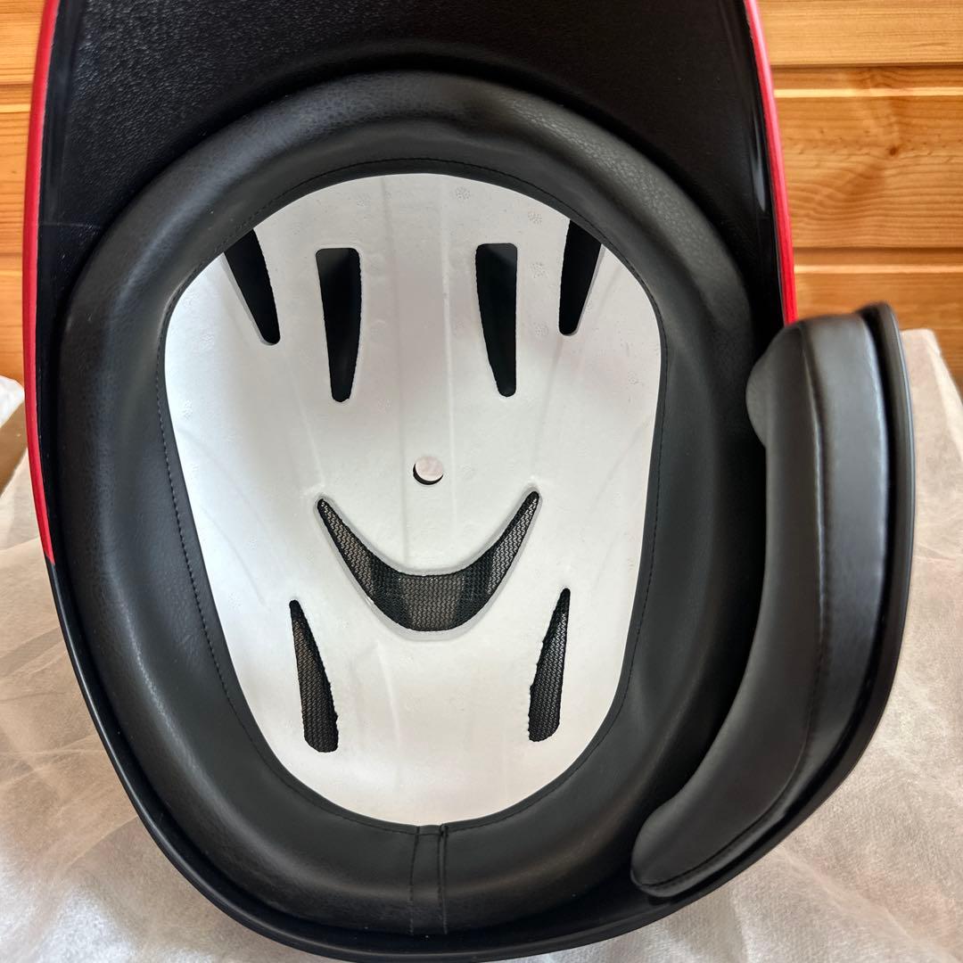 ⭐️未使用 ゼット（ZETT） 軟式打者用片耳ヘルメット つや消ブラック オーダー