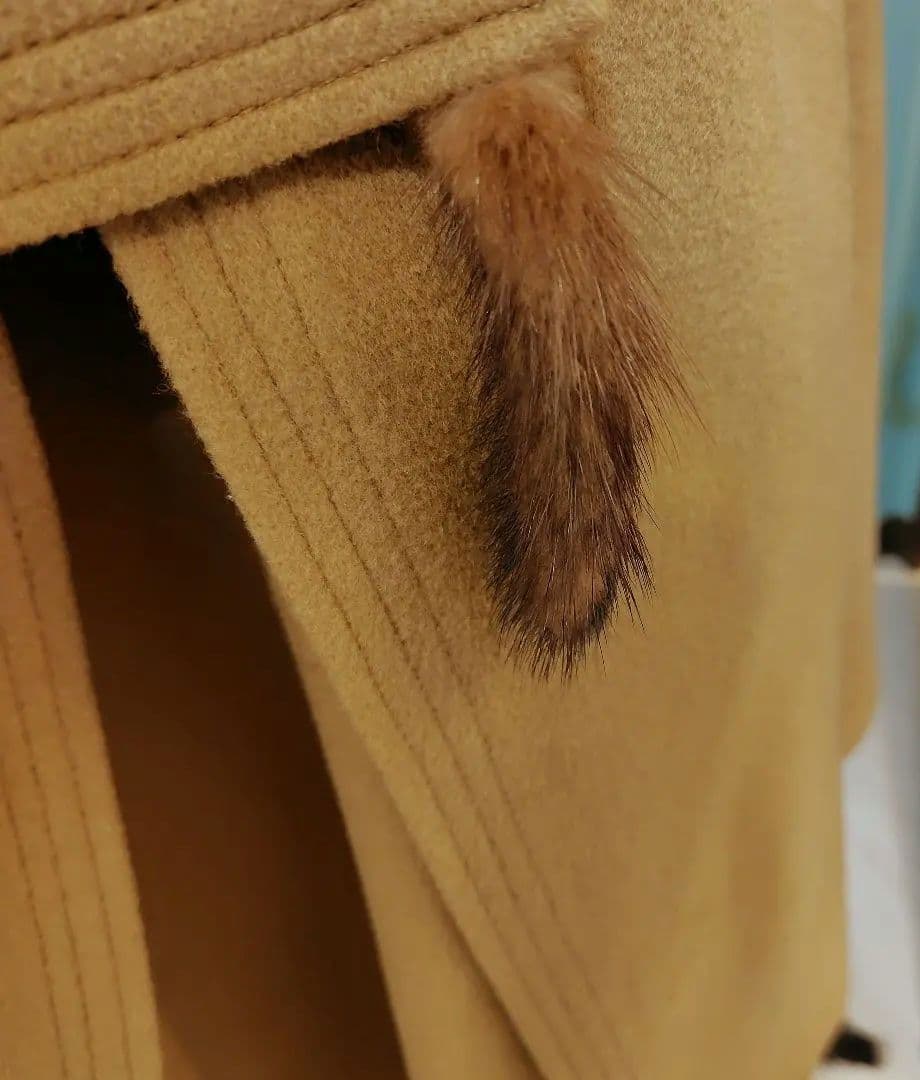 マックスマーラ◇カシミヤ♡キャラメル ケープコート９号♡明日まで値下げ