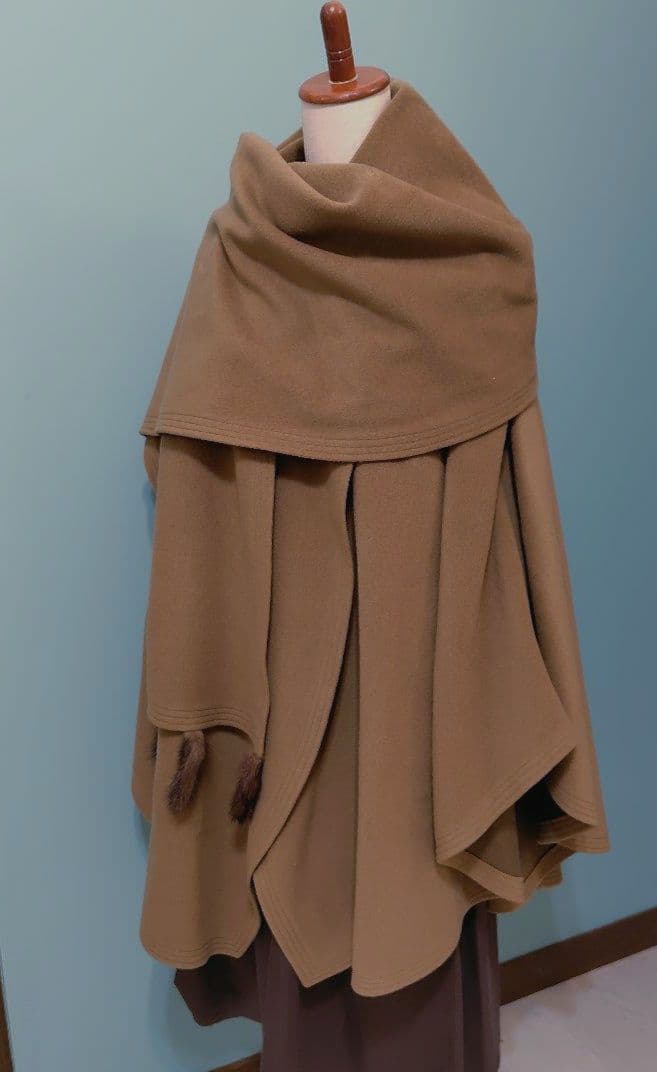 マックスマーラ◇カシミヤ♡キャラメル ケープコート９号♡明日まで値下げ