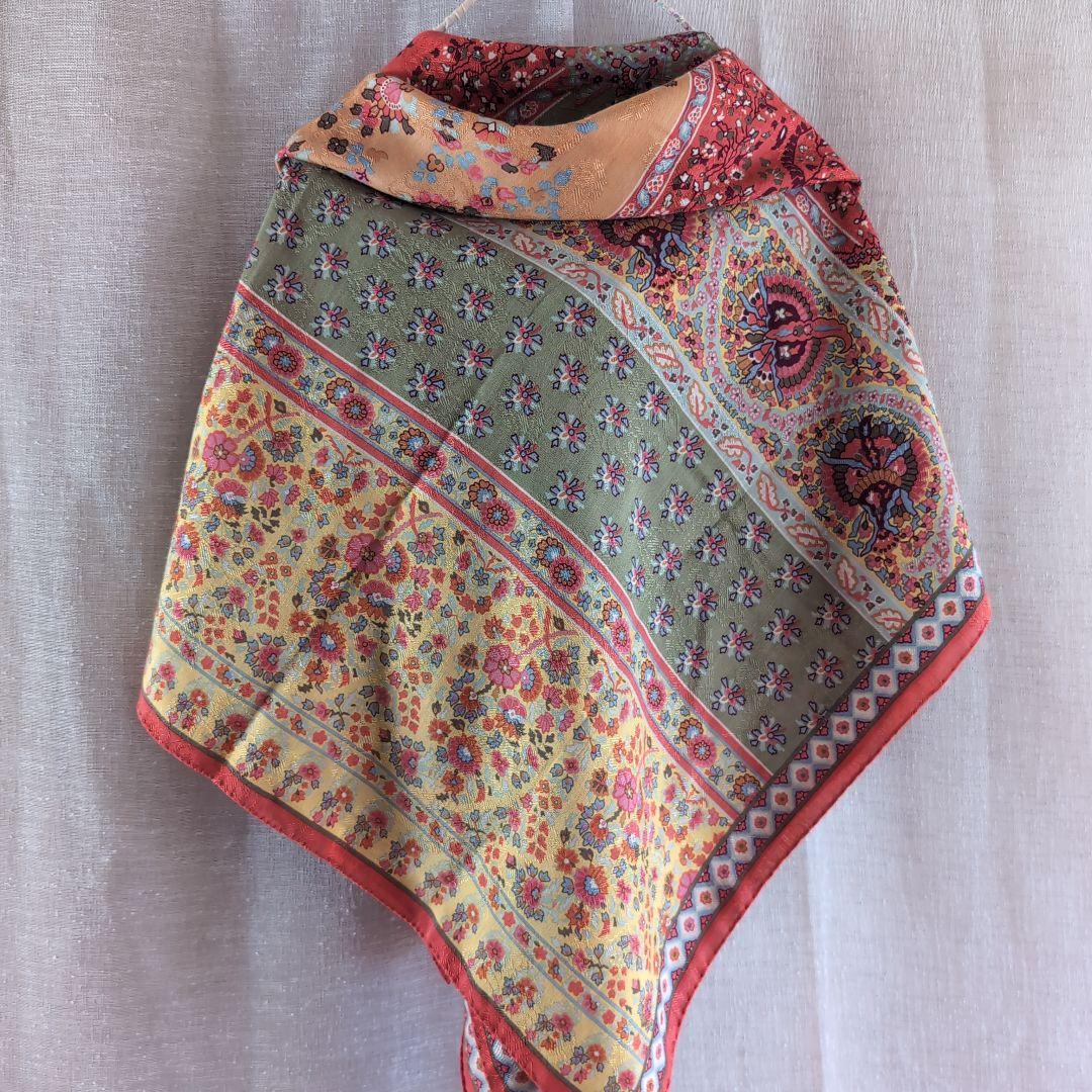 エトロ 民族調ヴィンテージウール ショール