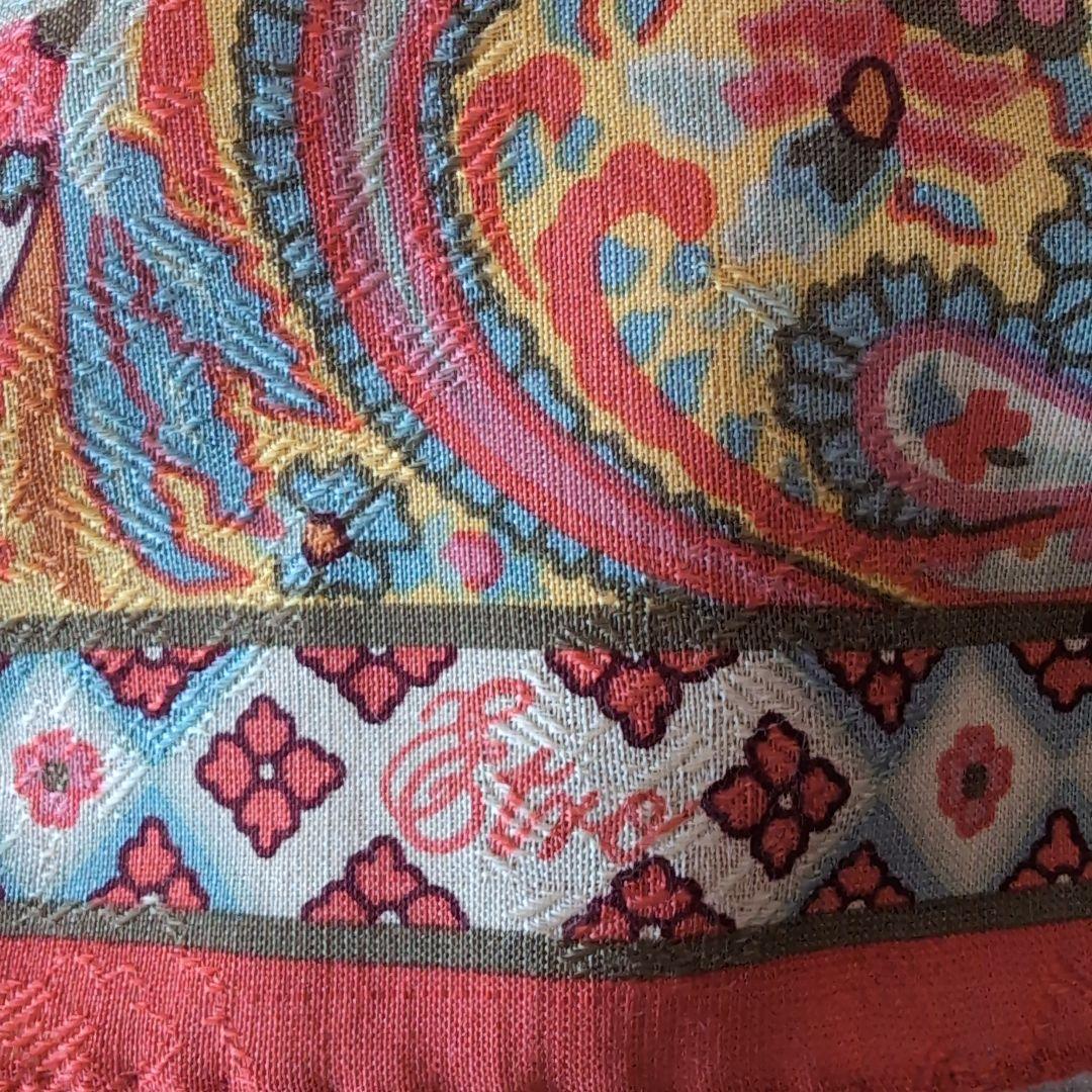 エトロ 民族調ヴィンテージウール ショール