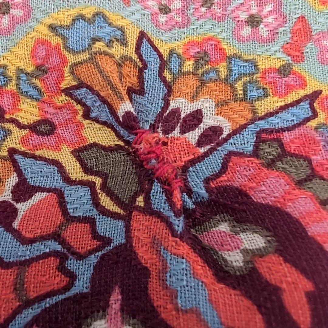 エトロ 民族調ヴィンテージウール ショール