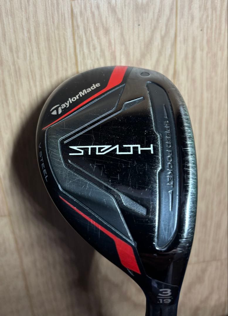 テーラーメイド STEALTH ステルス ユーティリティレスキュー3番　19°
