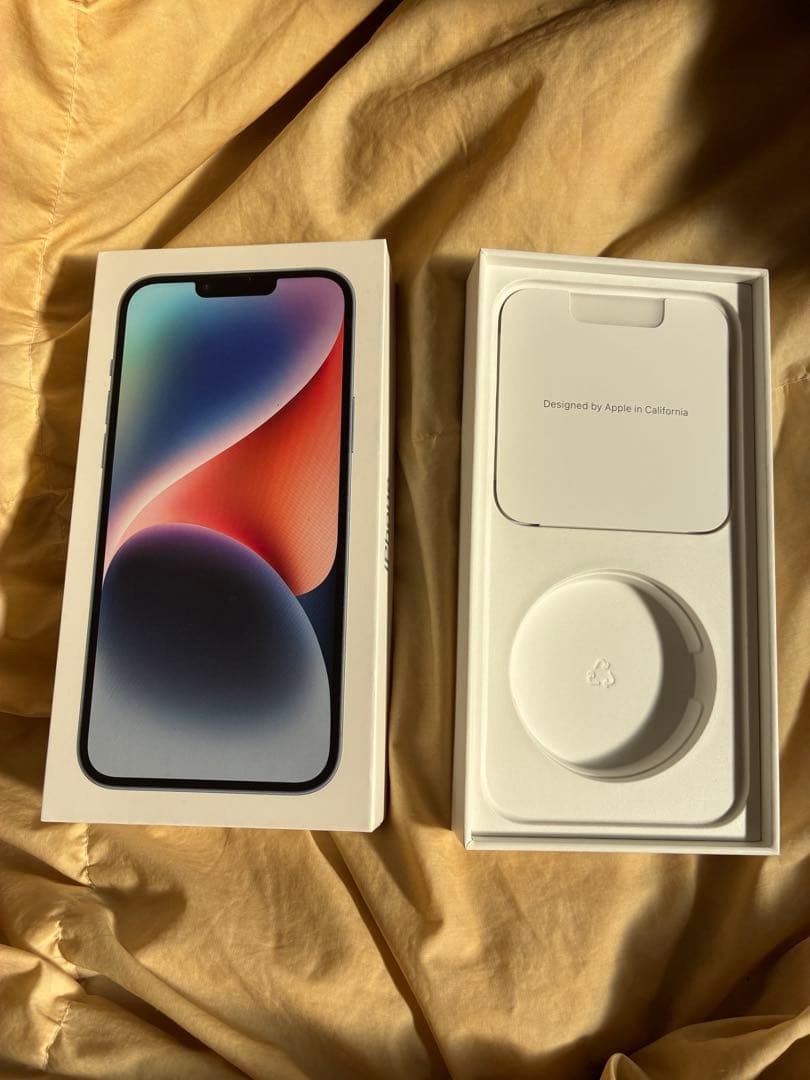 明日20時まで大幅値下げ！iPhone 14Plus 128GB ブルー 箱付き