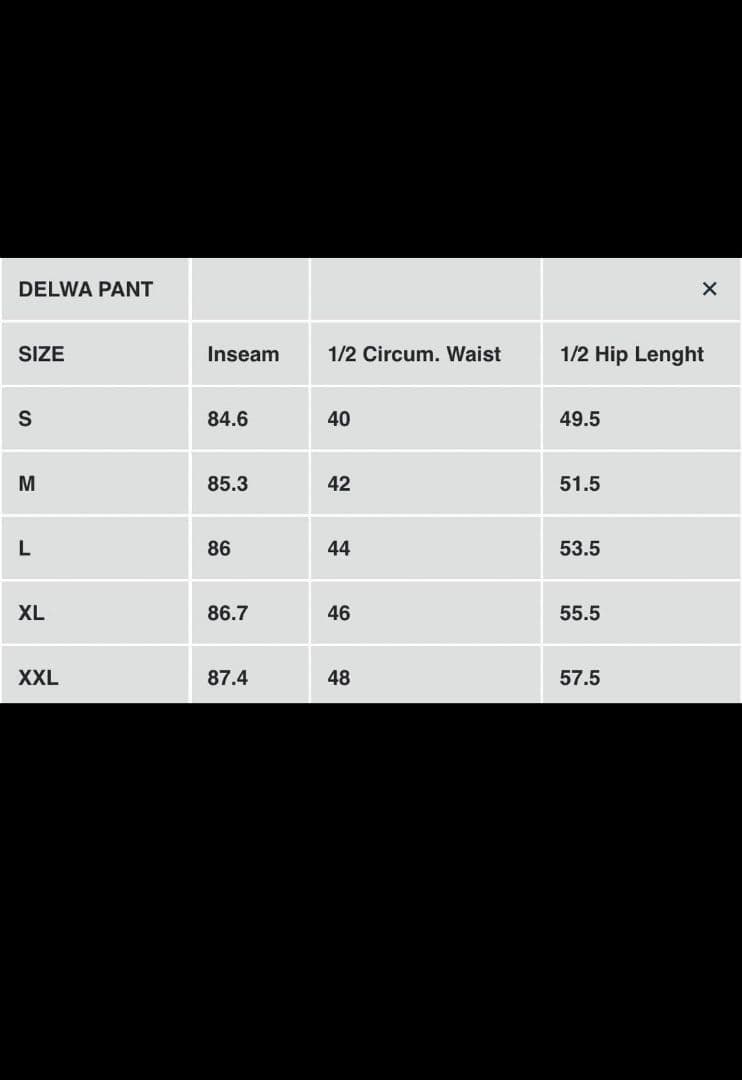 _J.L_A.L_ jlal delwa pants blue 青 Mサイズ