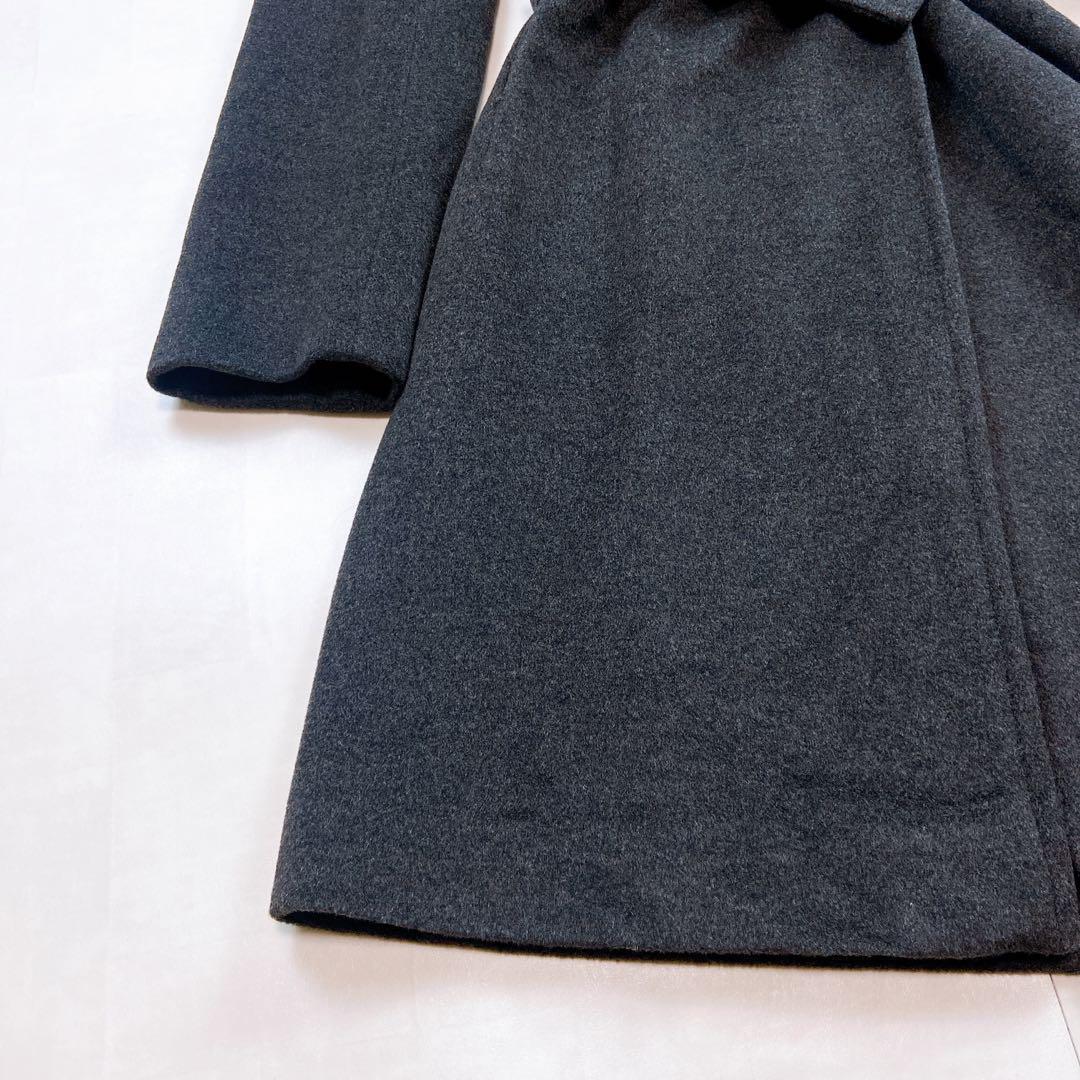 ★美品！ロング102cm丈 ジルサンダー アンゴラ カシゴラ トレンチコート