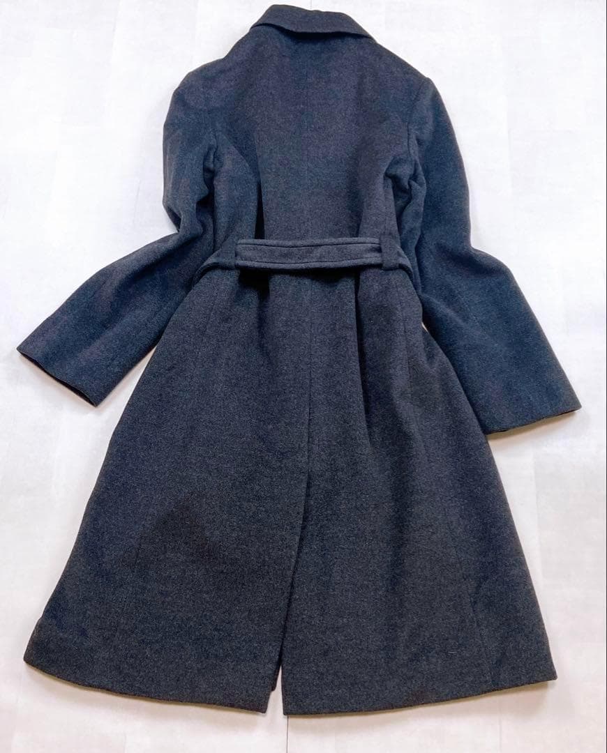 ★美品！ロング102cm丈 ジルサンダー アンゴラ カシゴラ トレンチコート