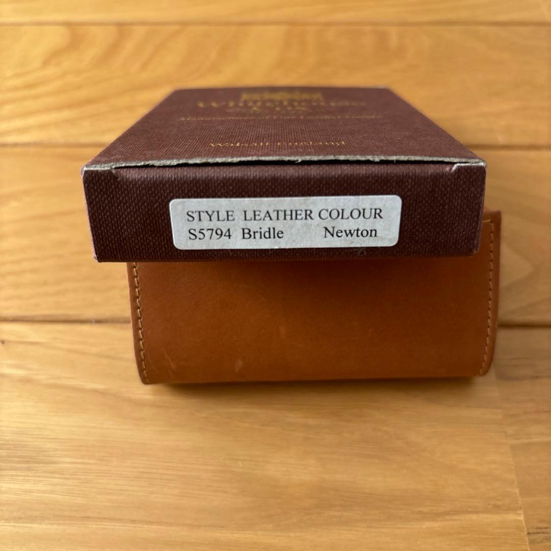 ホワイトハウスコックス　キーケース　新品未使用　イギリス製　ブライドルレザー