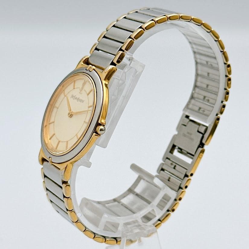 イヴサンローラン 腕時計 ユニセックス メンズ レディース 箱 コマ付 動作良好