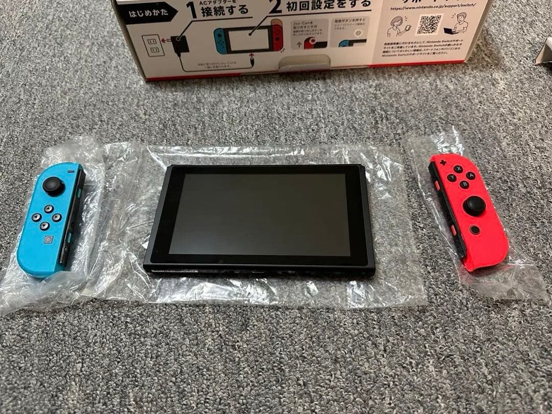 Nintendo Switch 本体 オレンジ/青
