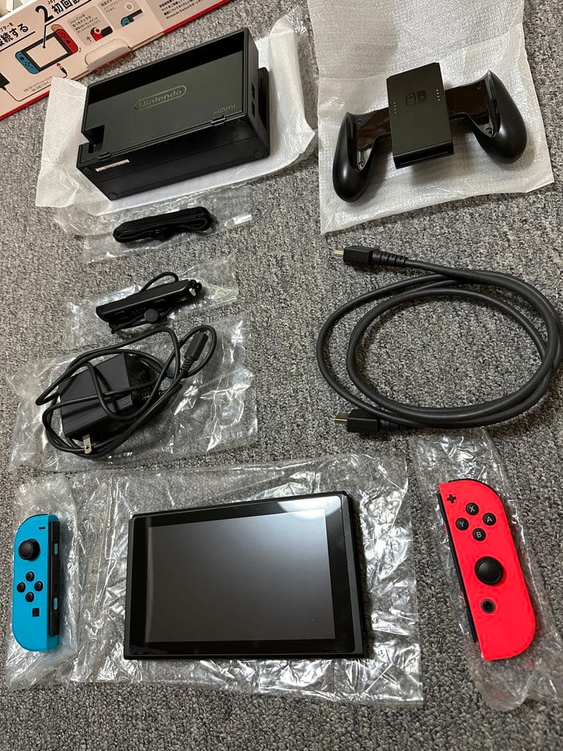 Nintendo Switch 本体 オレンジ/青