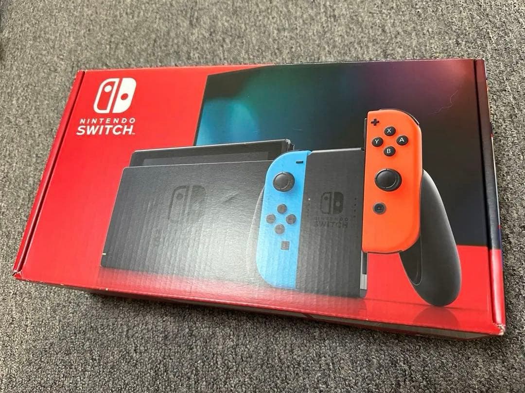 Nintendo Switch 本体 オレンジ/青