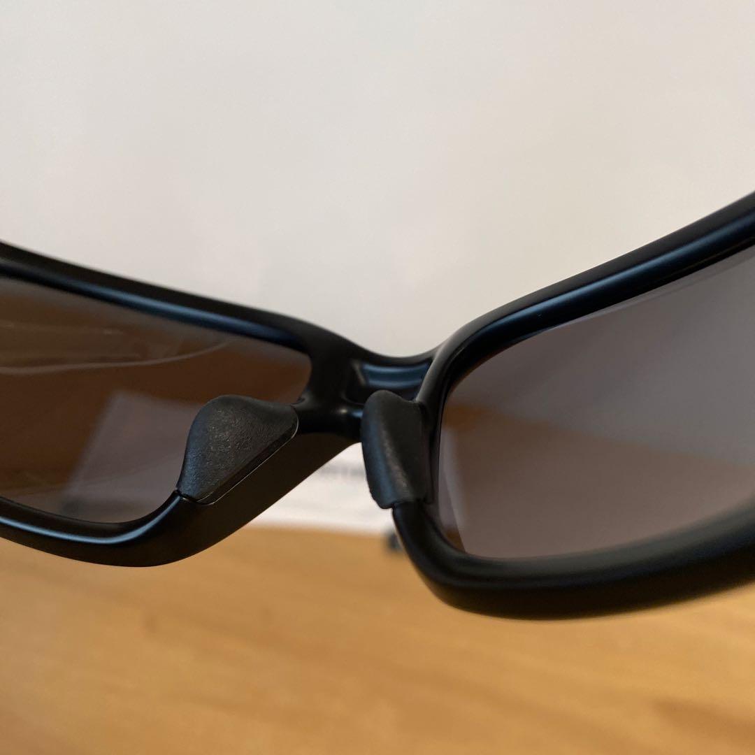 Oakley オークリー　ストレートリンク　ブラック偏光ミラーUSA製サングラス