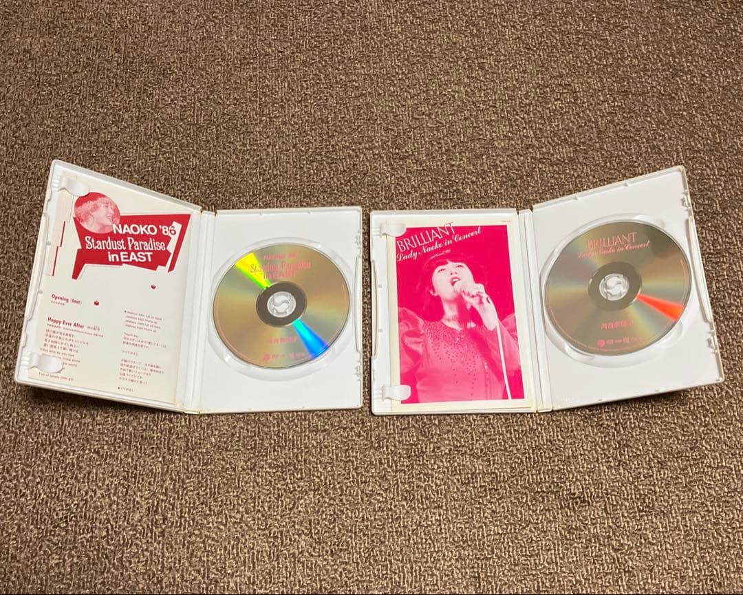 河合奈保子　レコード　プロマイド　パンフレット　写真集　DVD 缶ペンなど