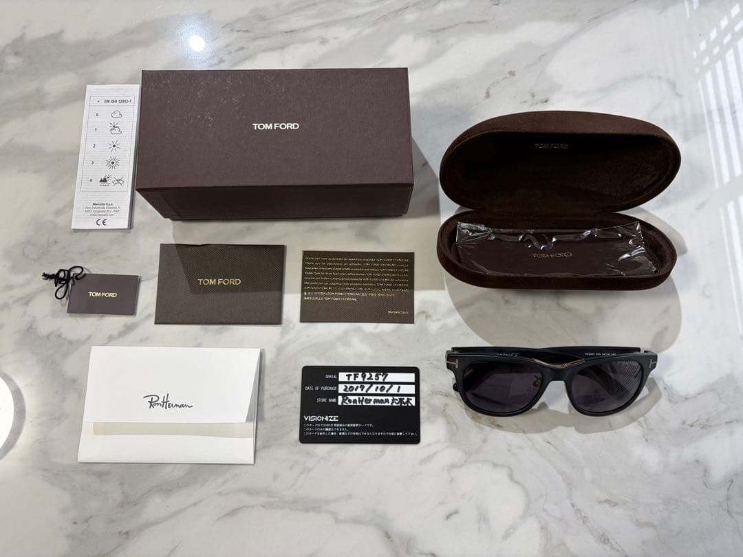 ロンハーマン別注 トムフォード サングラス TF9257 TOM FORD