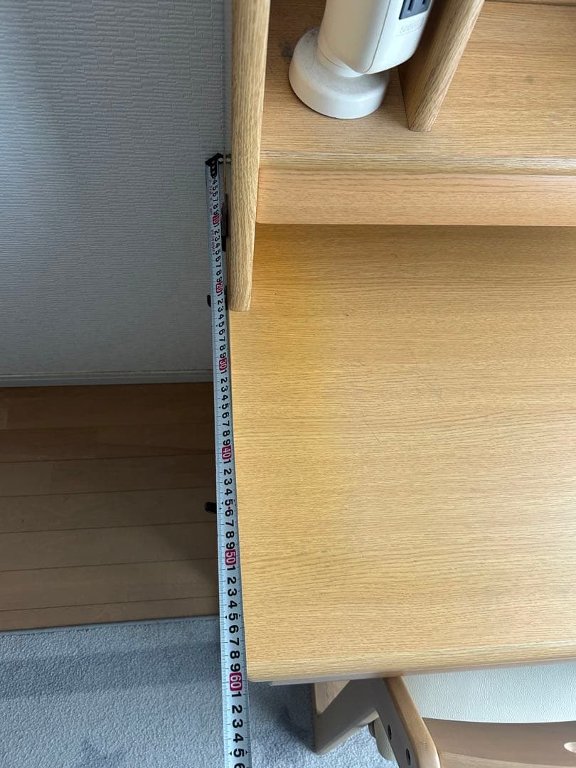 引き取り限定　学習机 デスクライト付