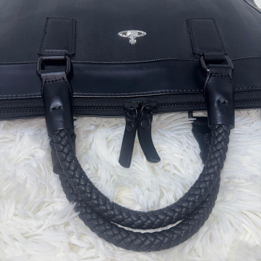 [美品] Vivienne Westwood ビジネスバッグ 2way 黒
