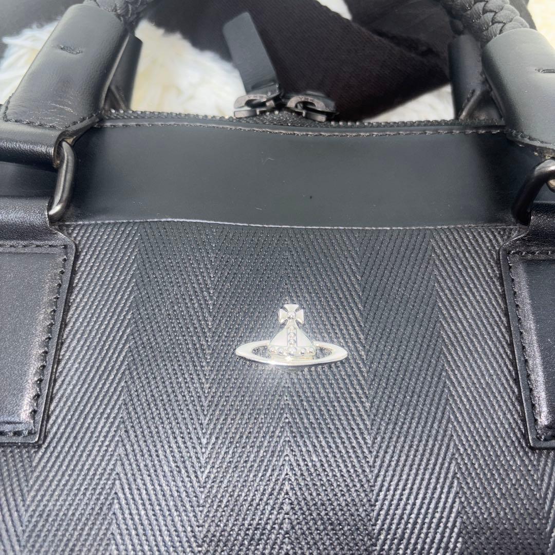 [美品] Vivienne Westwood ビジネスバッグ 2way 黒