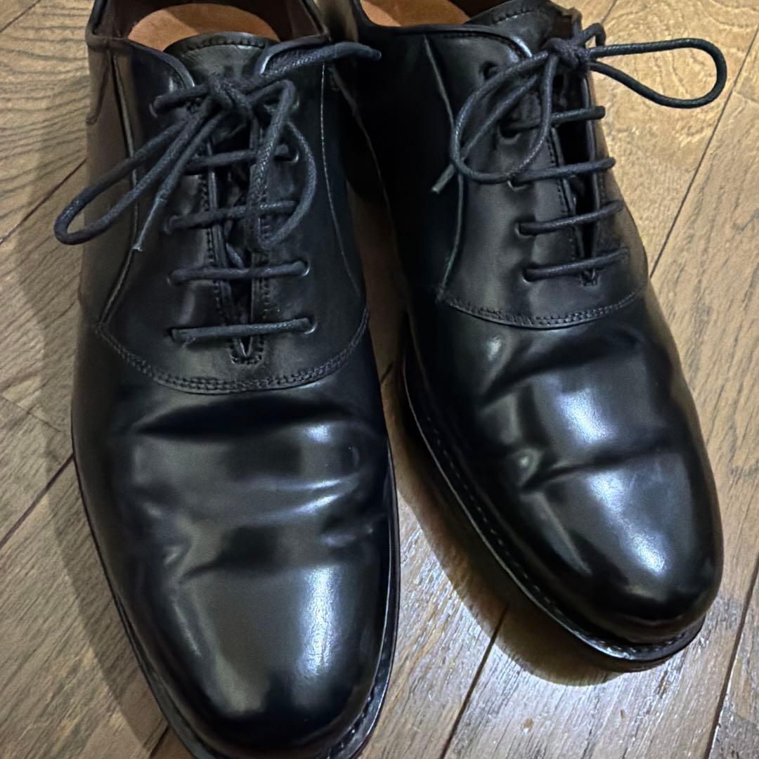 MEERMIN メルミン コードバン サドルシューズ ブラック 7