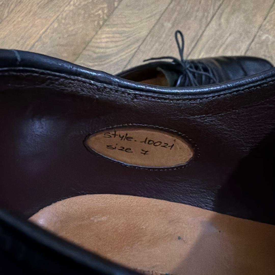 MEERMIN メルミン コードバン サドルシューズ ブラック 7