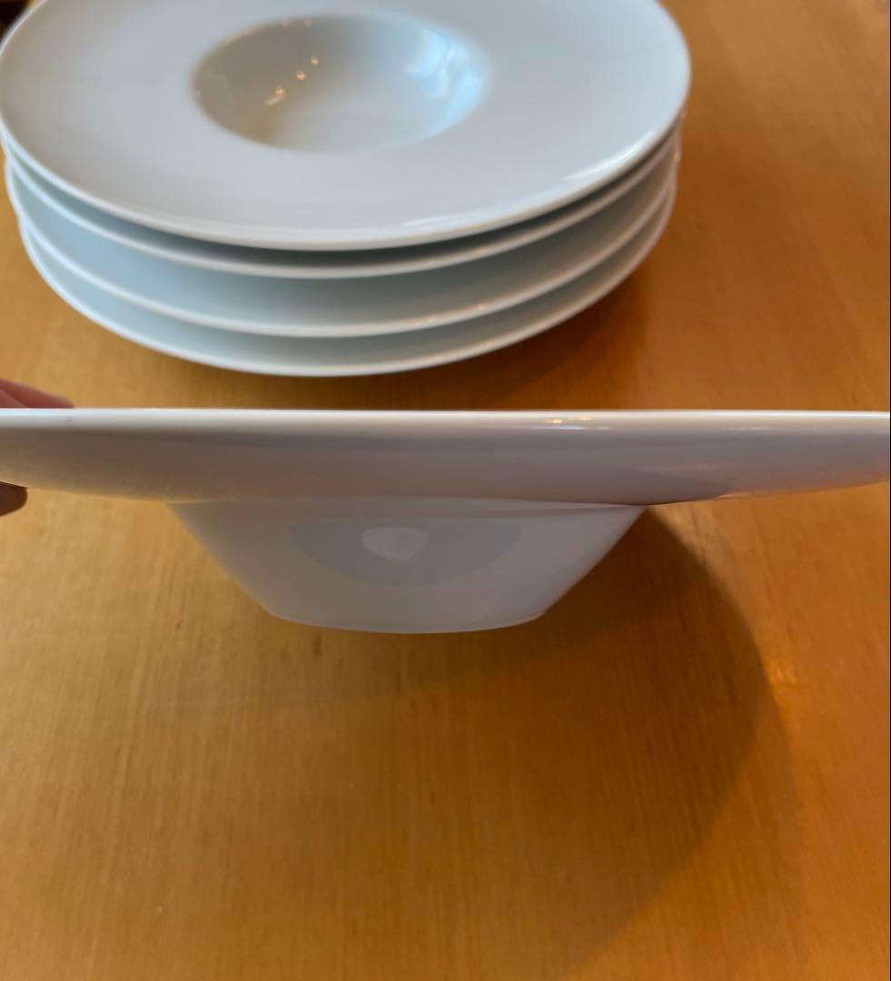 KANESUZU製ワイドリム皿29cm5枚セット12/16迄SALE価格