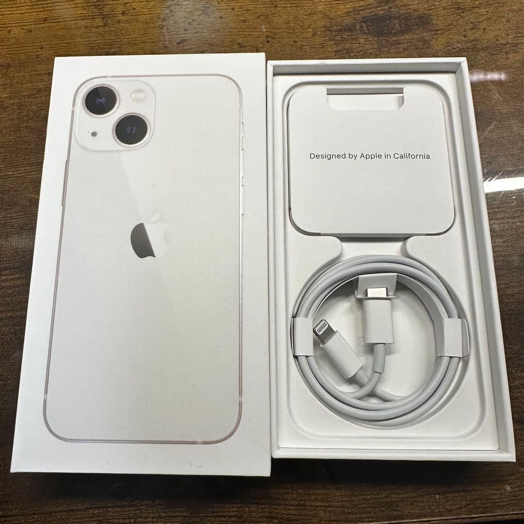 iPhone 13 mini ホワイト128 GB SIMフリー本体