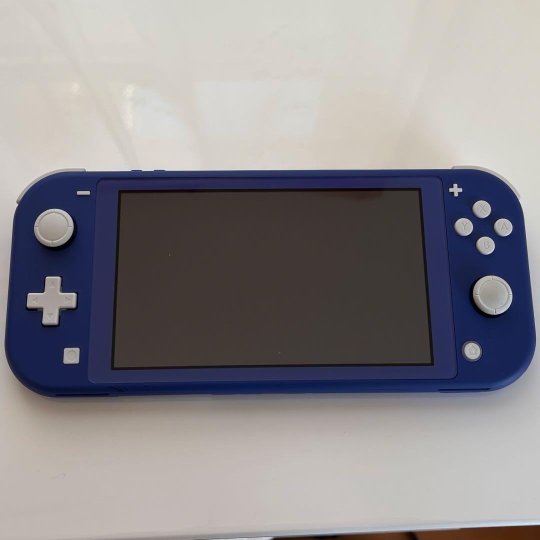 Nintendo Switch Lite ブルー 本体 ACアダプター付 箱無し
