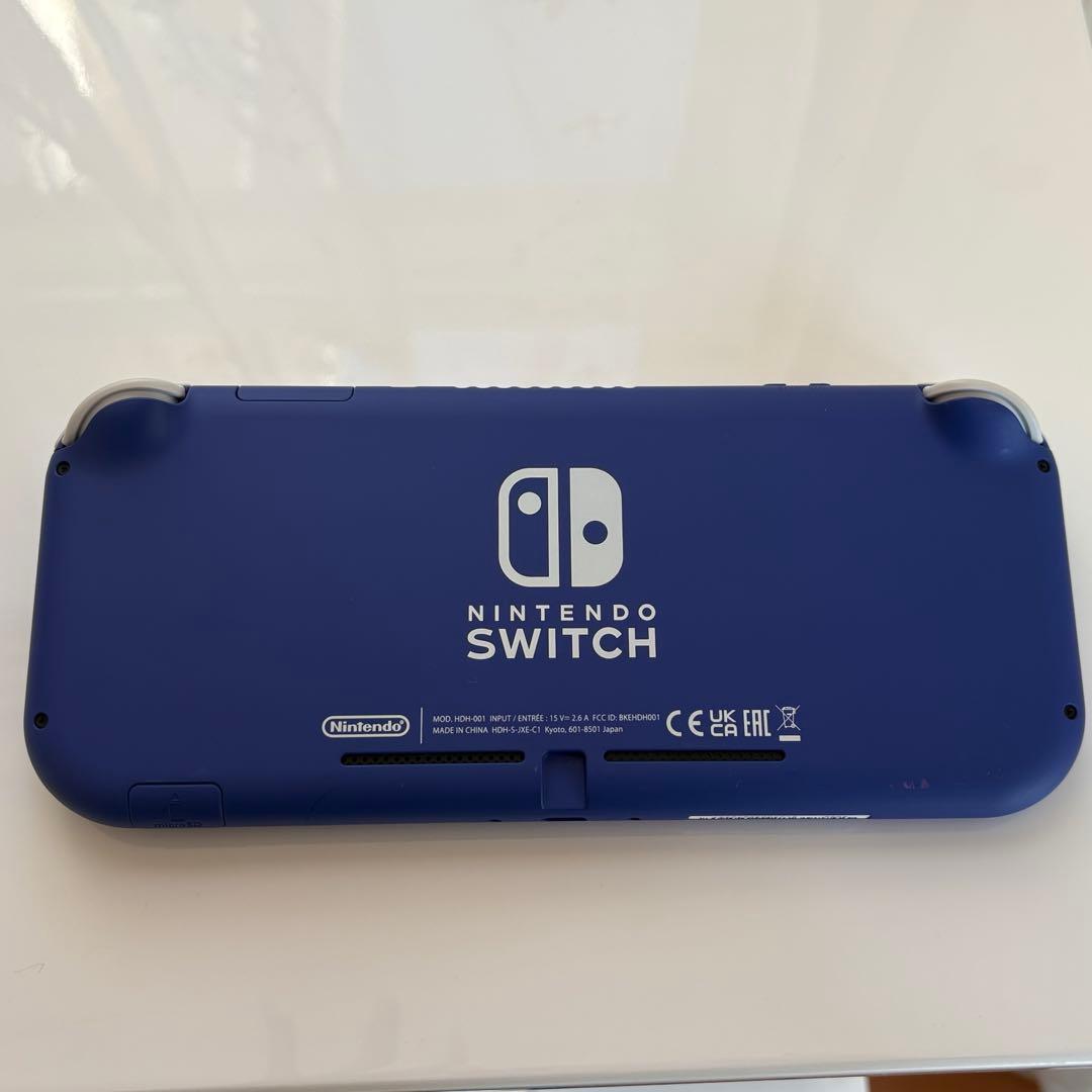 Nintendo Switch Lite ブルー 本体 ACアダプター付 箱無し