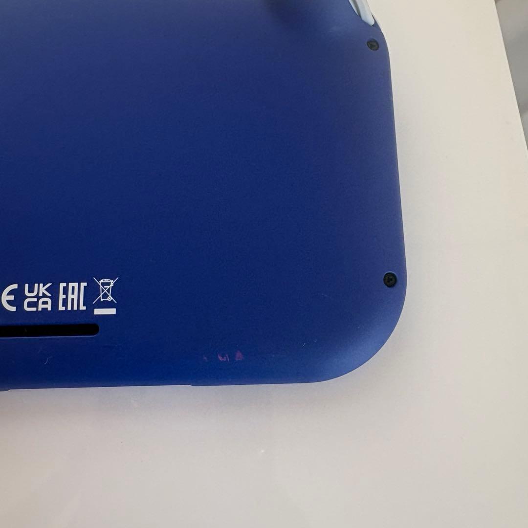 Nintendo Switch Lite ブルー 本体 ACアダプター付 箱無し