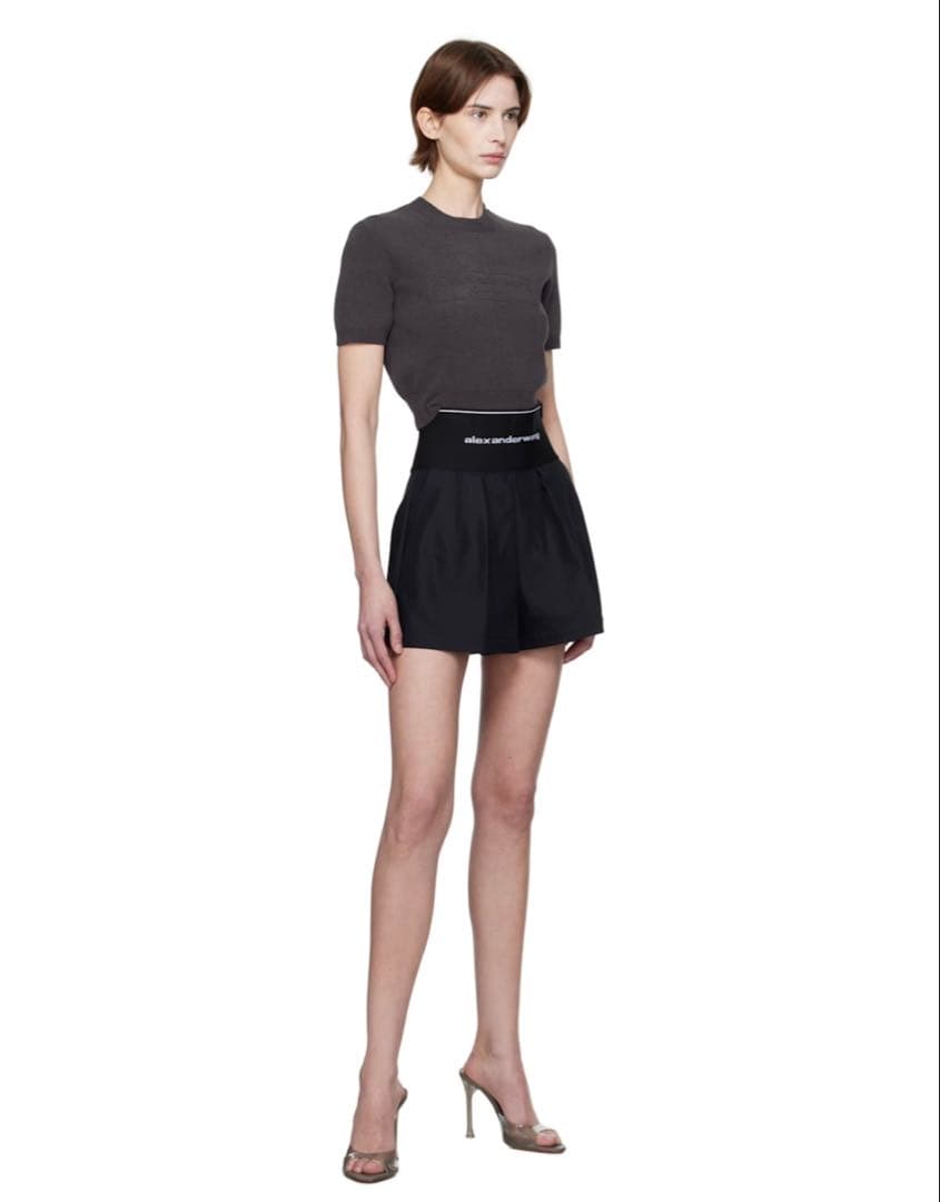 新品【alexanderwang】サファリコットン ショートパンツ