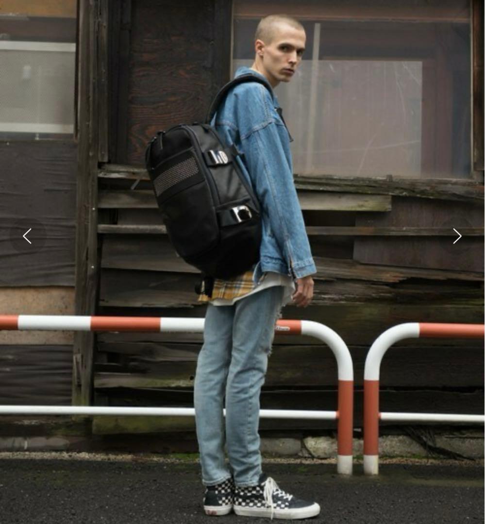 カツユキコダマ　レザーバックパック