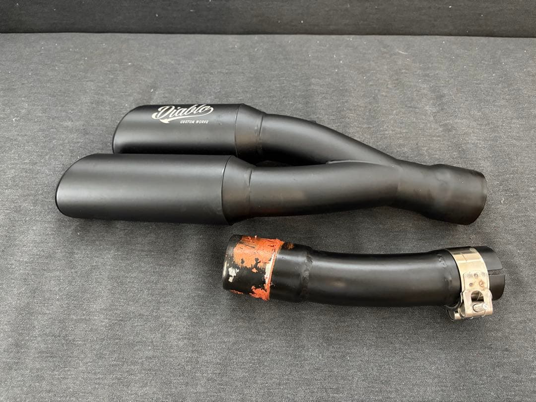 Diablo カスタムマフラー マットブラック