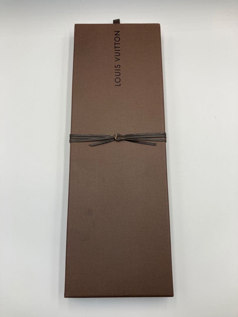 【美品 箱付】LOUIS VUITTON ルイヴィトン ネクタイ ダミエ柄