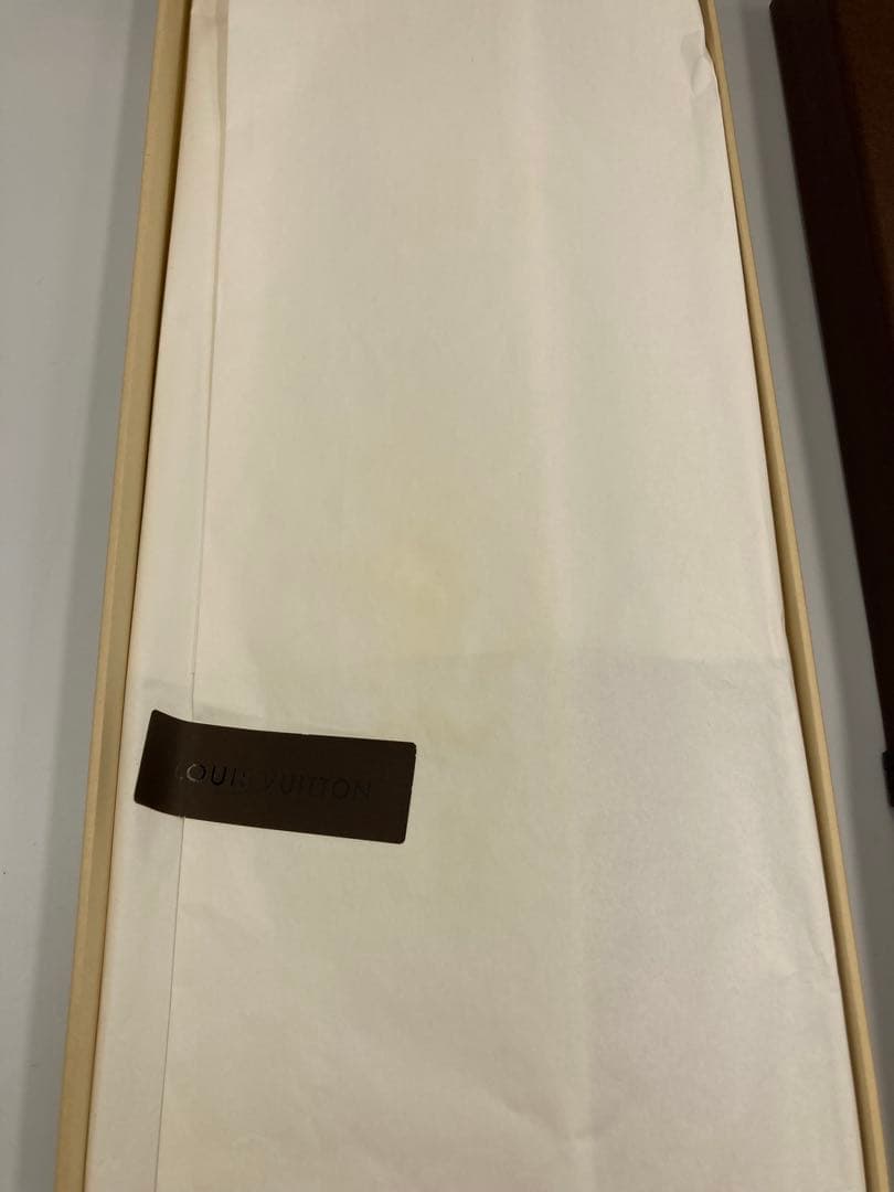 【美品 箱付】LOUIS VUITTON ルイヴィトン ネクタイ ダミエ柄