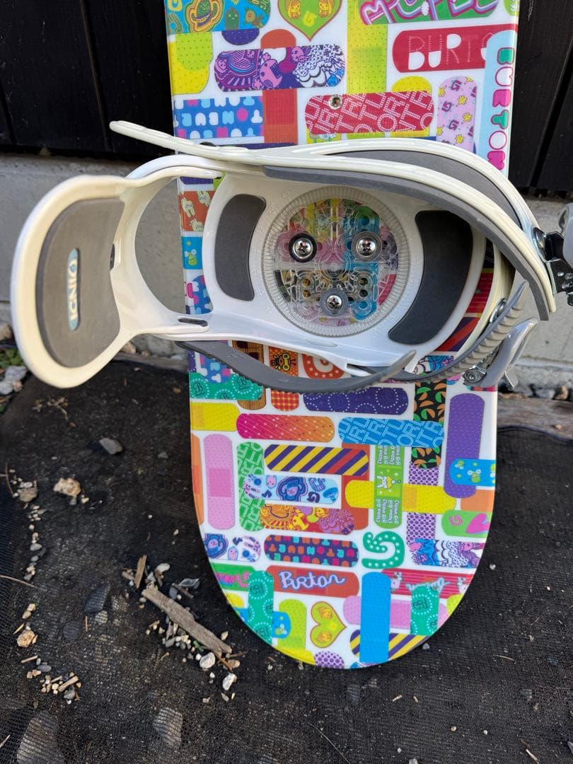 Burton Chicklet 115cm スノーボードセット ブーツ 22cm