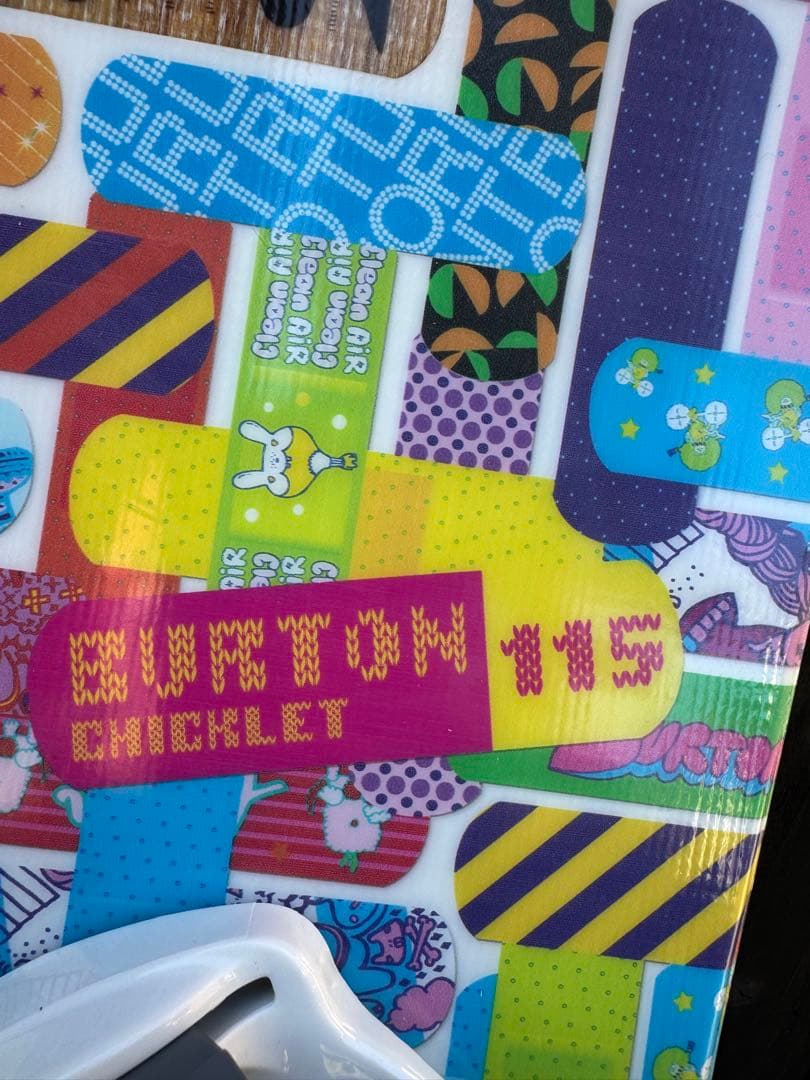 Burton Chicklet 115cm スノーボードセット ブーツ 22cm