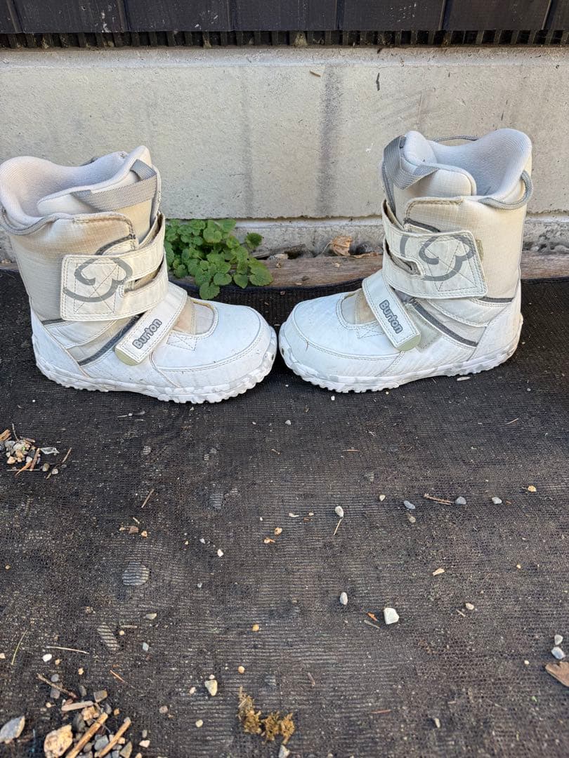 Burton Chicklet 115cm スノーボードセット ブーツ 22cm