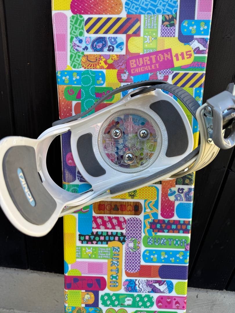 Burton Chicklet 115cm スノーボードセット ブーツ 22cm