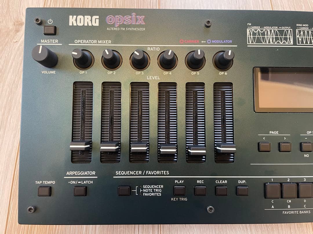 【美品】KORG opsix module シンセサイザー