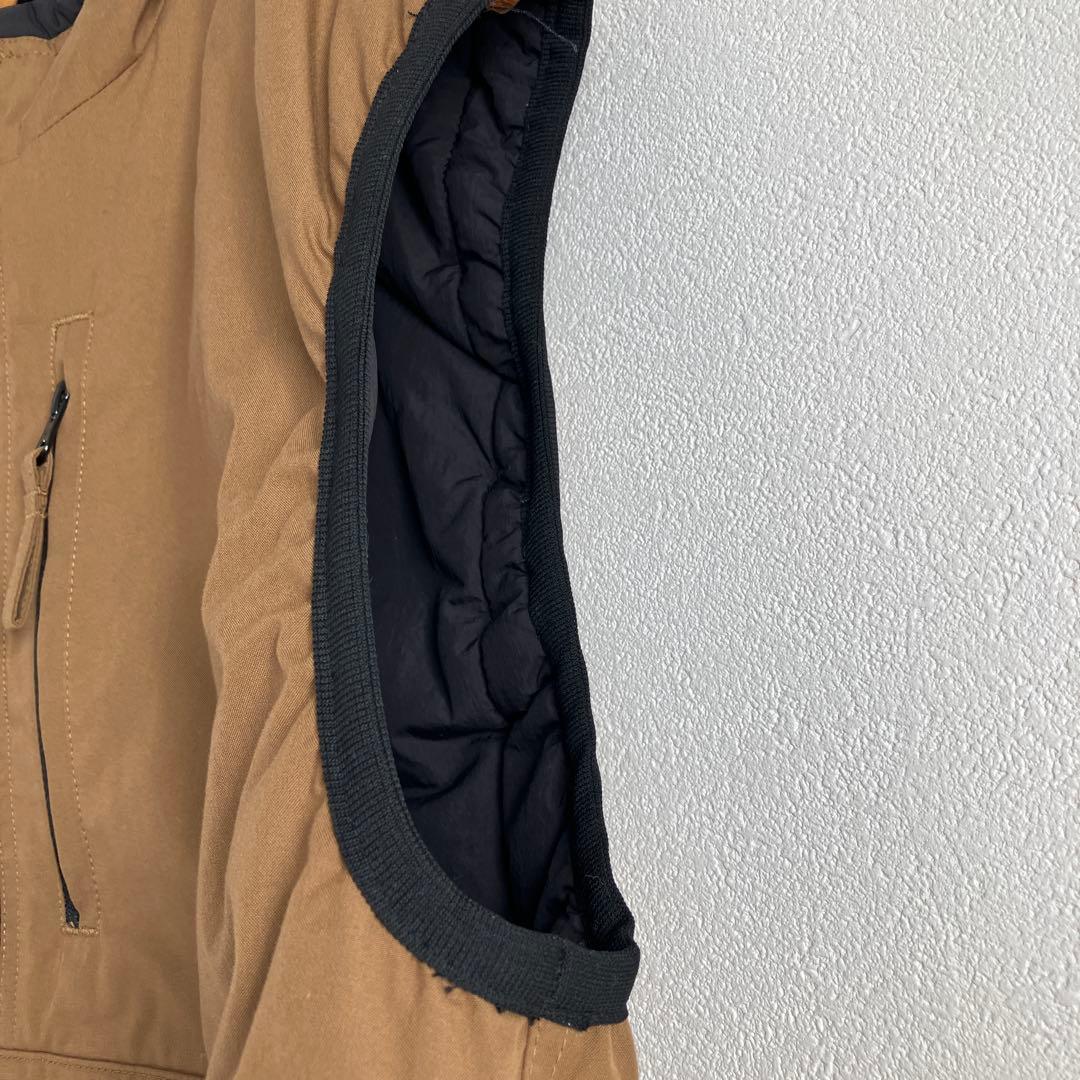 MHL コットンナイロン　中綿ベスト