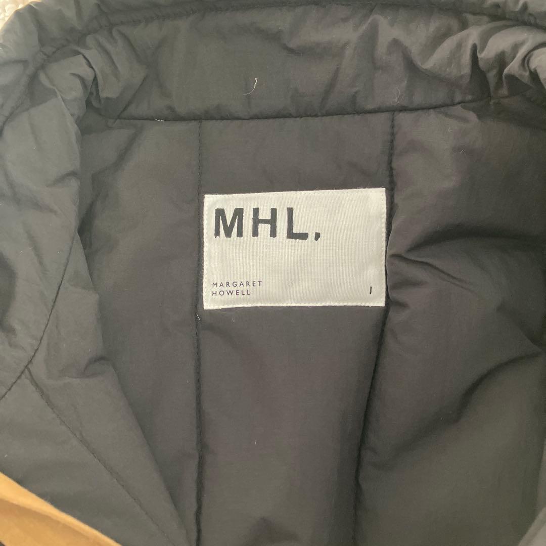 MHL コットンナイロン　中綿ベスト