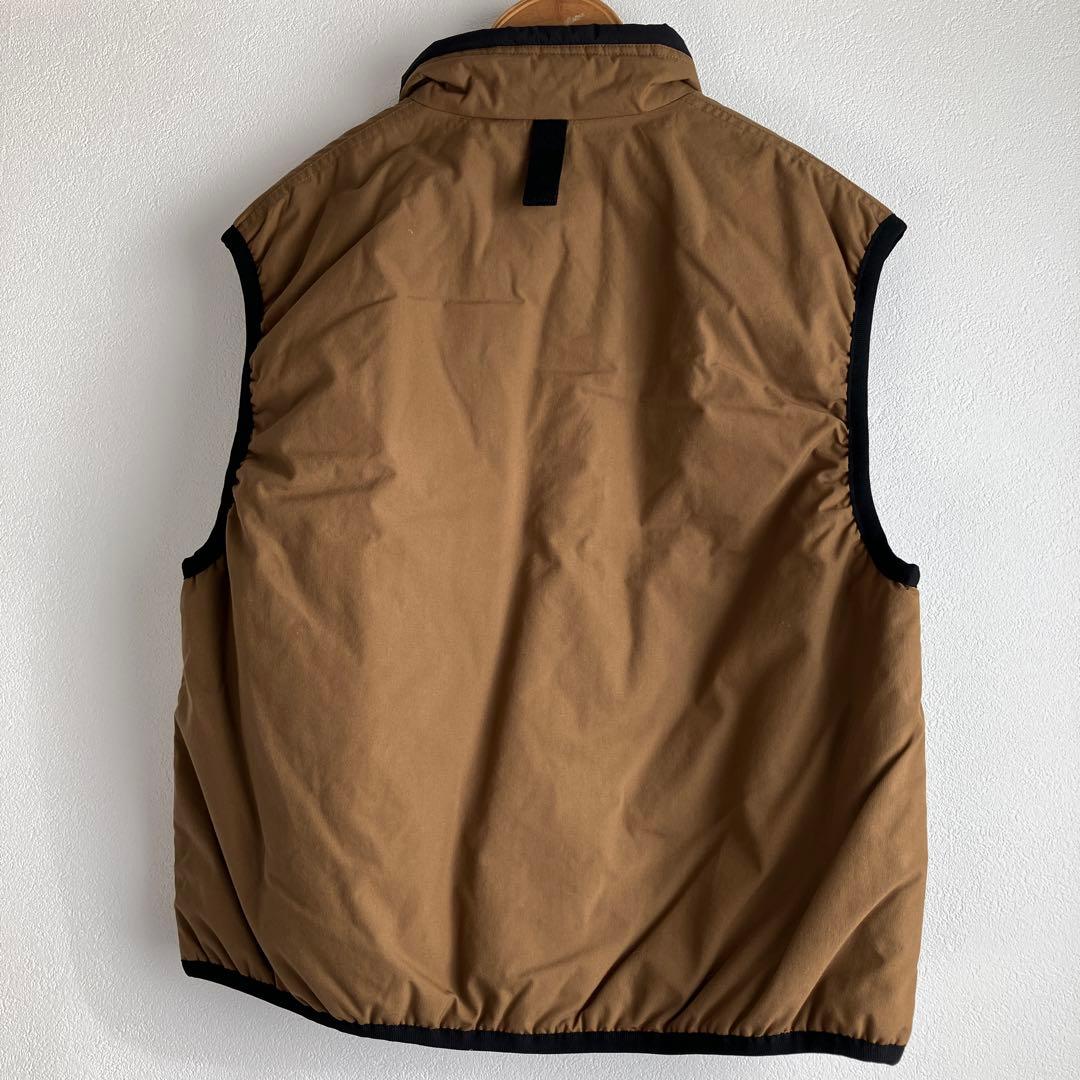 MHL コットンナイロン　中綿ベスト