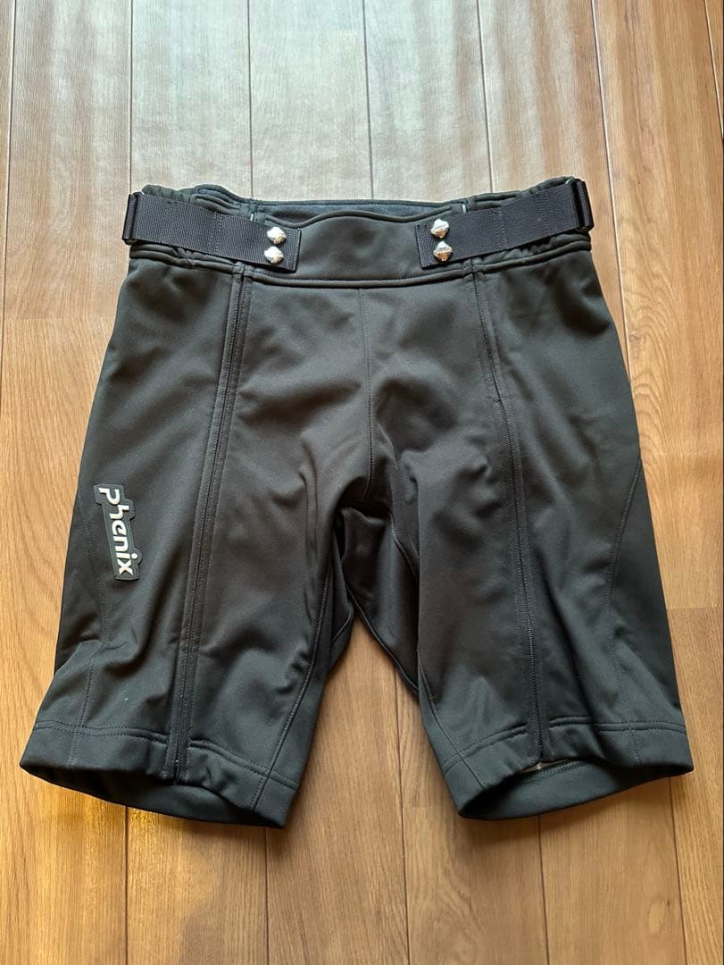 フェニックス アルペンスキー ハーフパンツ メンズLサイズ 黒【Phenix】