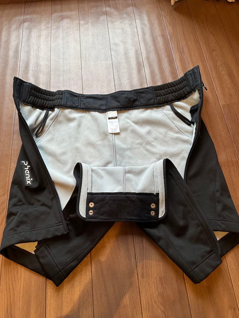 フェニックス アルペンスキー ハーフパンツ メンズLサイズ 黒【Phenix】