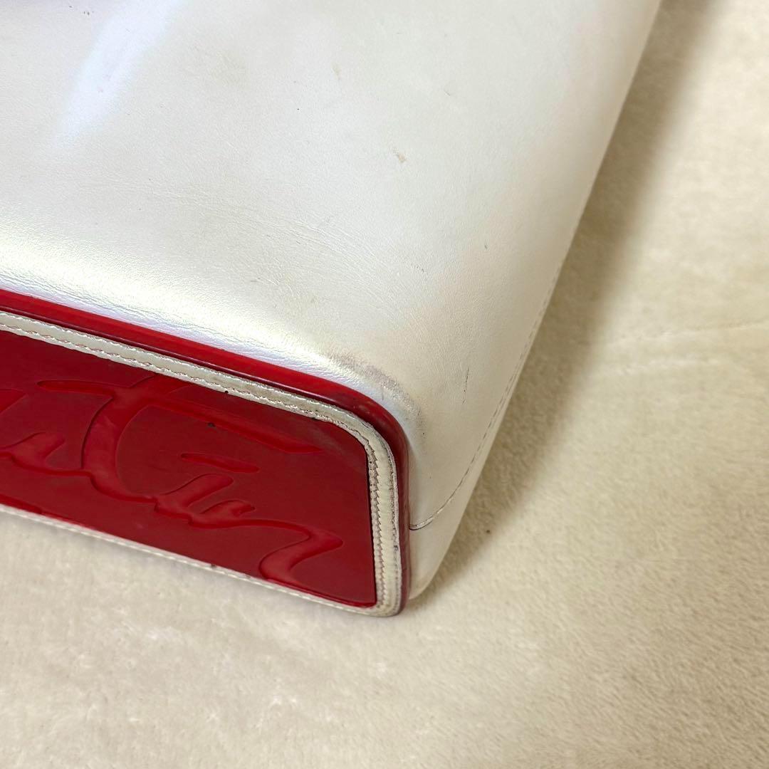 クリスチャン ルブタン トートバッグ カバタ スタッズ ポーチ付き