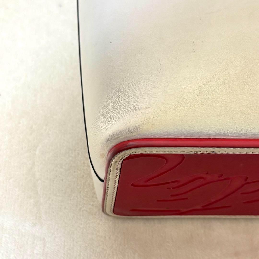 クリスチャン ルブタン トートバッグ カバタ スタッズ ポーチ付き