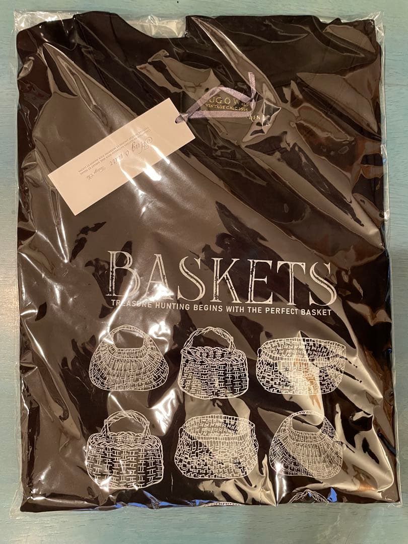 バスケットイラストTシャツ ブラック新品