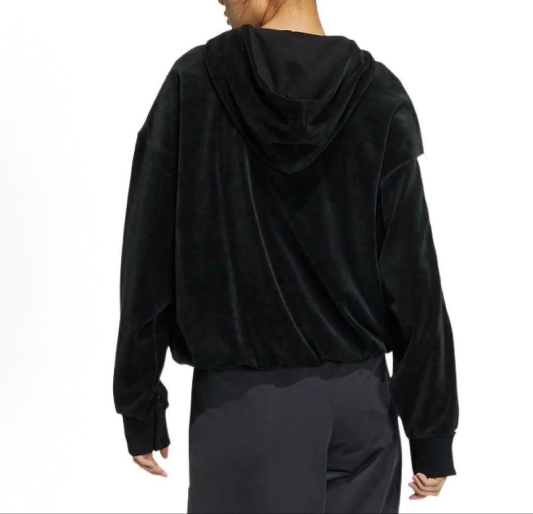 【新品未使用】adidas ADIBREAK VELOUR フーディ　Lサイズ