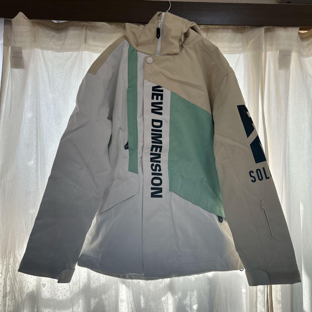 あおさ⭐︎スノーボードウェア ホワイト・ミント・ピンク