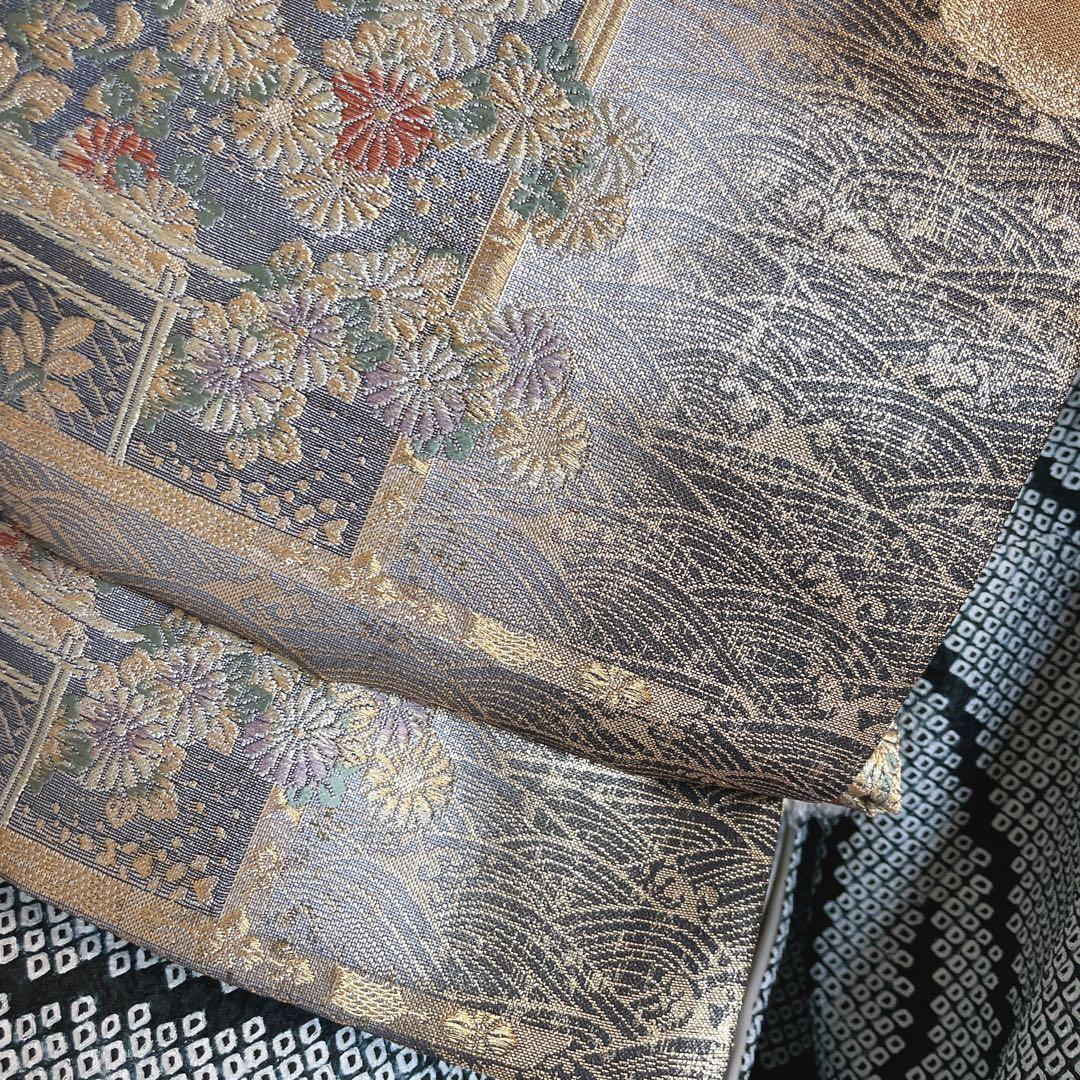 訪問着　フルセット　総絞り　波紋　入学式　卒業式　着物　Q2